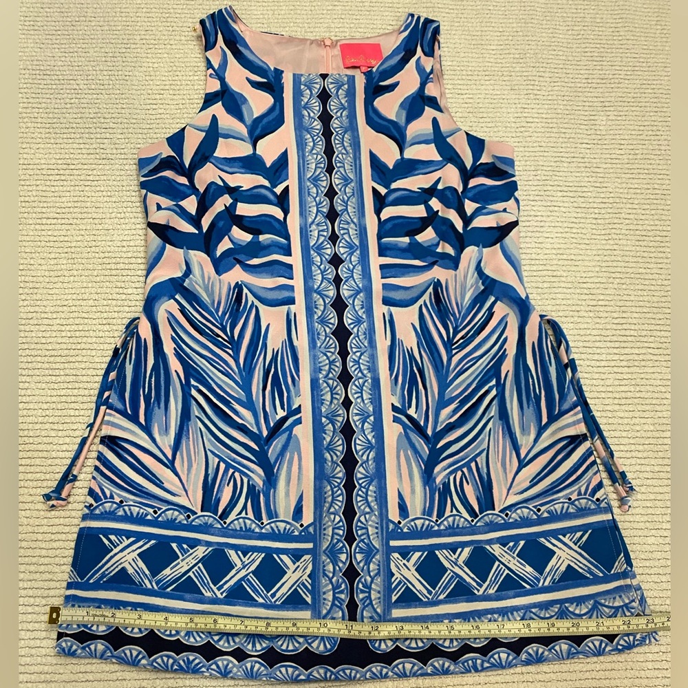 Lilly Pulitzer Donna Romper Pink Tropics Heat Wave Size 8 EUC - Picture 8 of 16